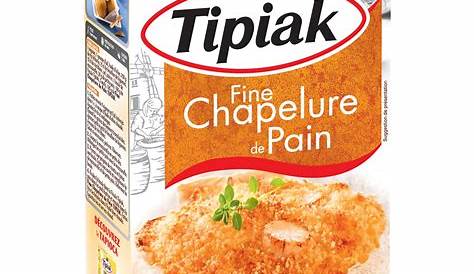 Chapelure Tipiak Calories Dorée TIPIAK La Boite De 250 G à Prix Carrefour