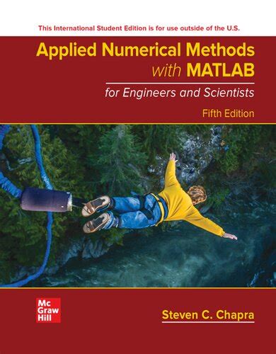 chapra applied numerical methods with matlab for engineers and scientists 5th edition