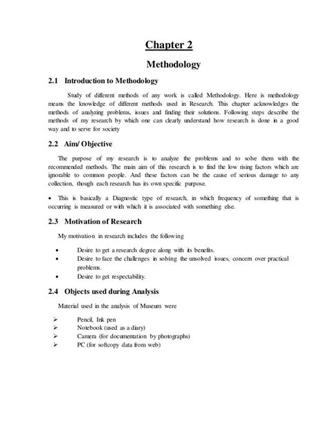 chapter 2 methods and procedures