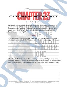 😊 Catcher in the rye brief summary. Catcher in the Rye Chapter