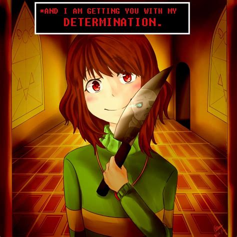 Chara Undertale Determination