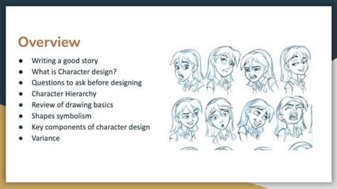 Character design foundations