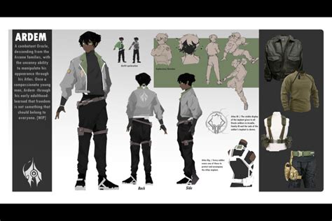 character design layout