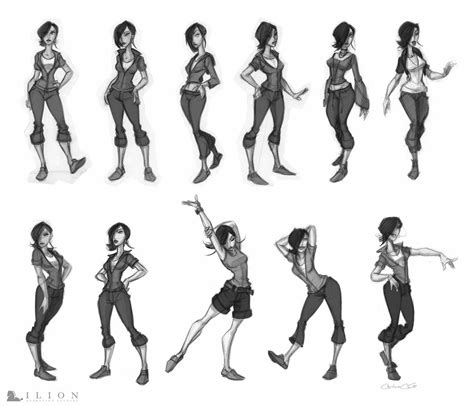 character design poses