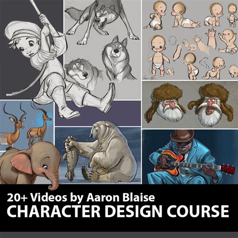 character design with aaron blaise