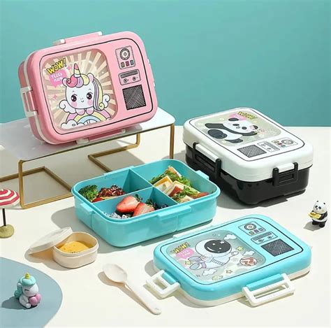 Girls Boys Character Lunch Bag Lunch Box + Bottle 3 Pack Set Kids