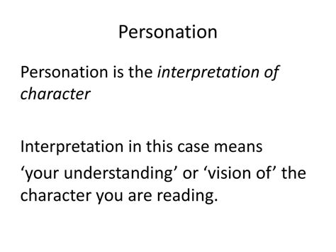 character of Interpretation System