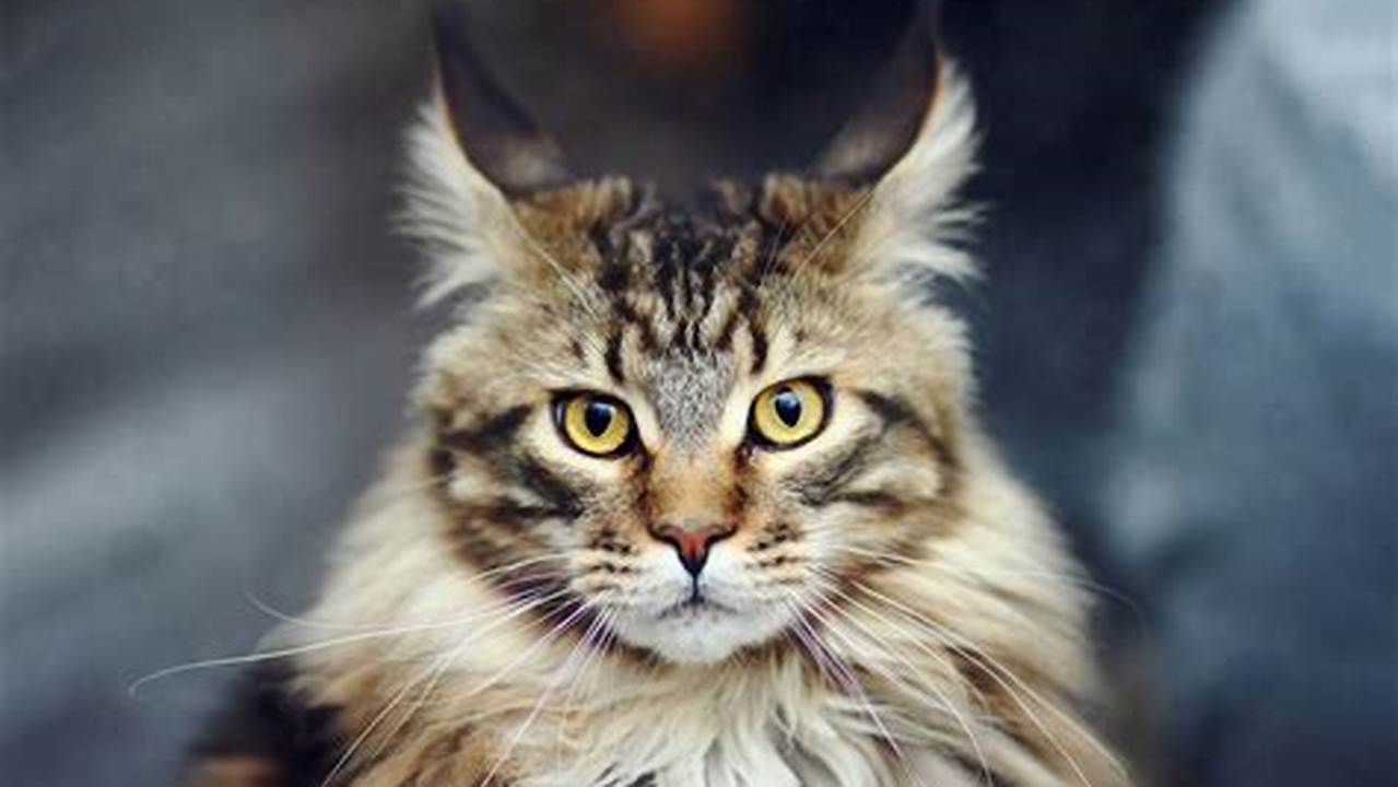 Characteristic of Maine Coon Cat