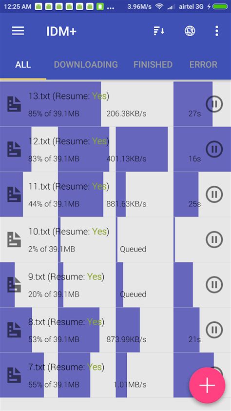 characteristic of IDM+ Fastest Download Manager