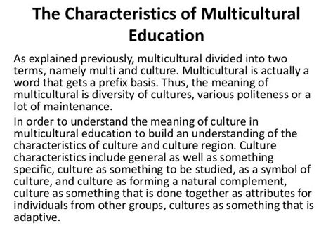 A Dummy's Guide to Multicultural Education