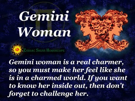 characteristics of a female gemini