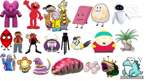 Cartoon Characters That Start With The Letter E