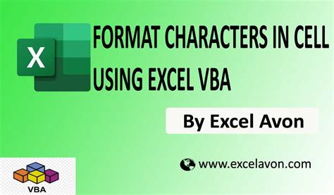 Characters In Vba