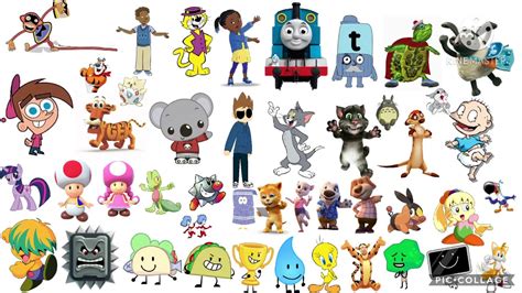 Cartoon Characters that Start with T Mary Martha Mama