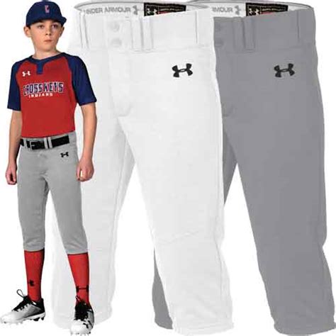 charcoal baseball pants youth under armour