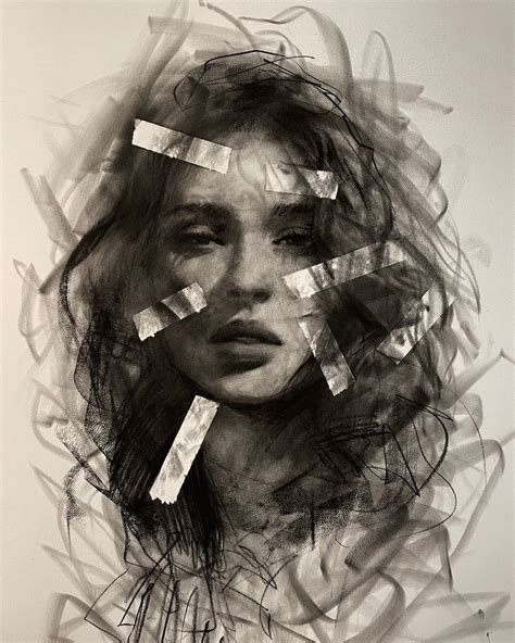 Charcoal Drawing Instagram