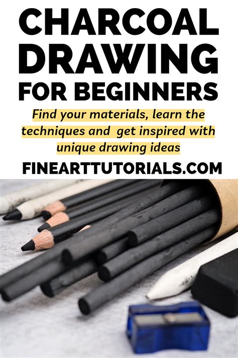 Charcoal Drawing Tutorials Beginners