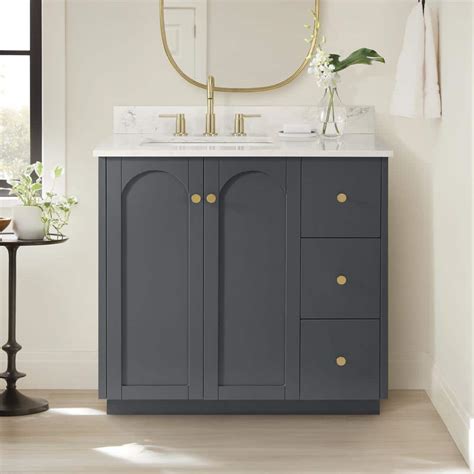 Charcoal Grey Vanity