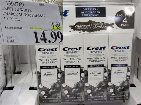 Charcoal Toothpaste Costco