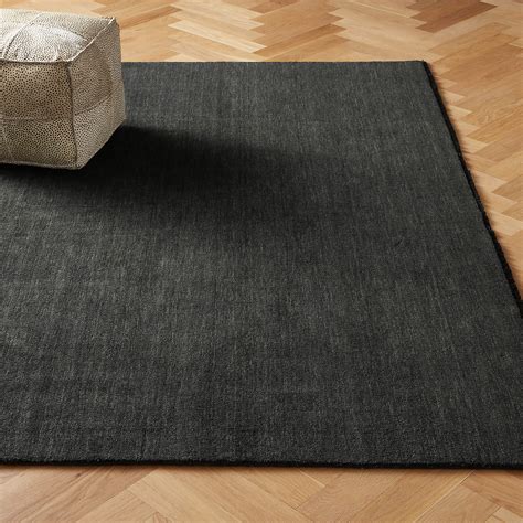 Charcoal Wool Rug