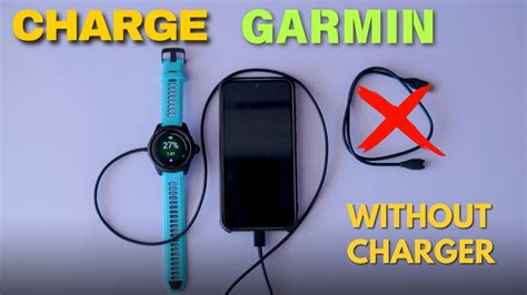 Charge Garmin Watch Without Cable