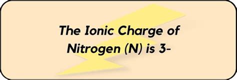 charge on nitrogen