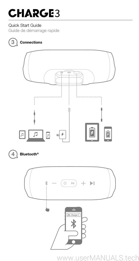 JBL CHARGE 3 QUICK START MANUAL Pdf Download ManualsLib
