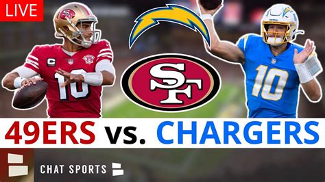 chargers vs 49ers watch live