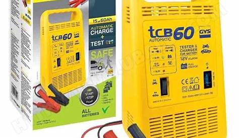 Chargeur Batterie Gys Tcb 60 CHARGEUR DE BATTERIE TCB Automatic EUR 62,73