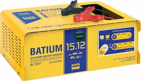 Chargeur De Batterie Gys Batium 1512 Automatique GYS 15.12