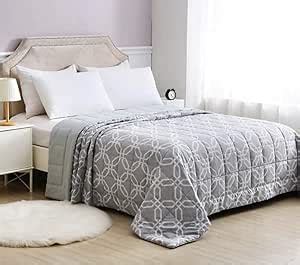 Charisma Reversible Down Alternative Blanket Queen