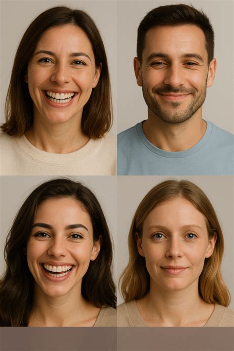 charismatic complex smile