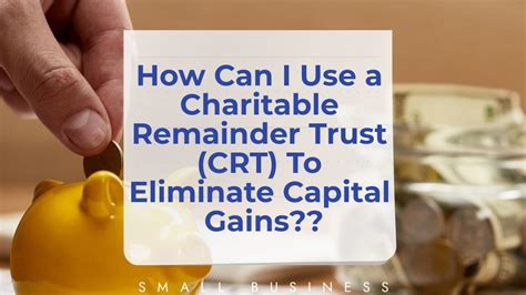 charitable remainder trust capital gains tax