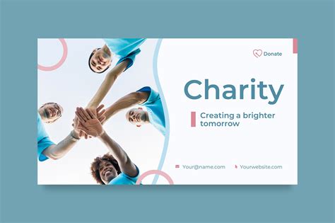 Charity Powerpoint Presentation Template Free Download Printable Form