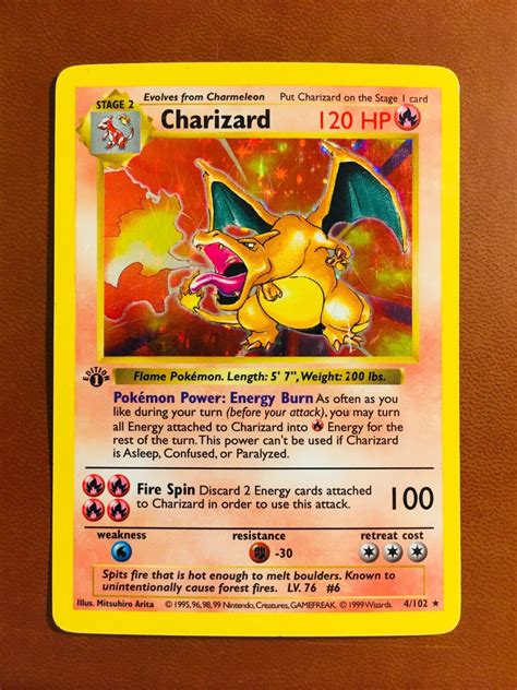 Is my First edition Charizard Shadowless? pkmntcgcollections