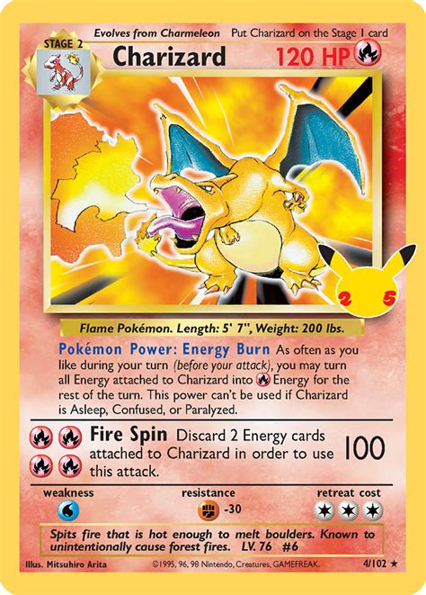 charizard card high resolution collection