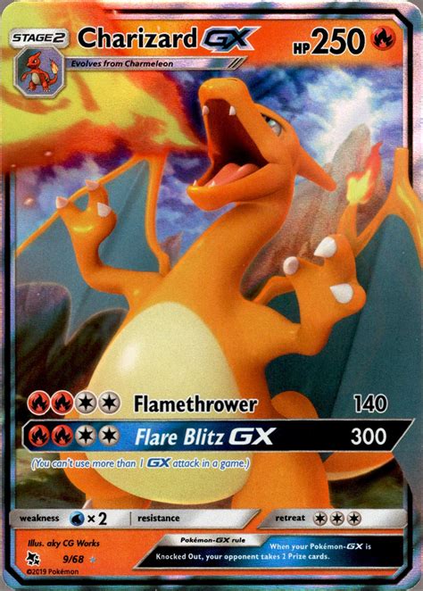 charizard gx 9/68