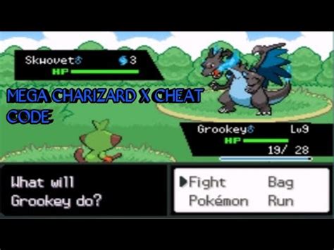 Charizard X Cheat Code