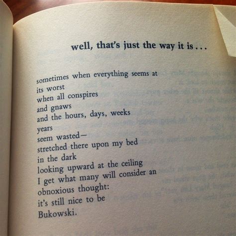 charles bukowski poetry