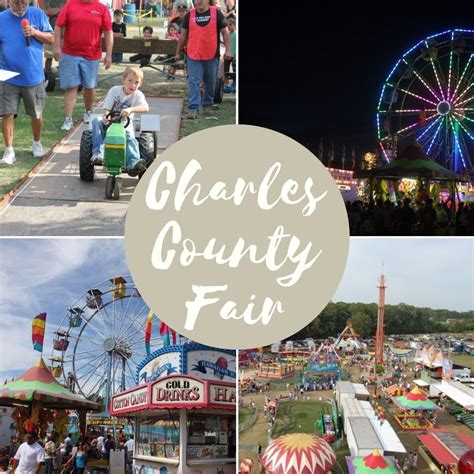 charles county fair schedule