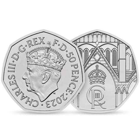 charles iii coronation 50p coin
