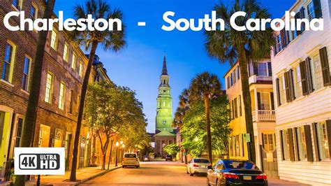 charleston south carolina 4k