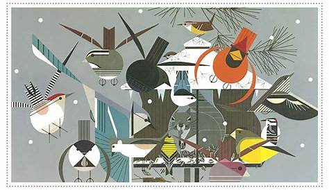 Charley Harper Christmas Cards Pin On
