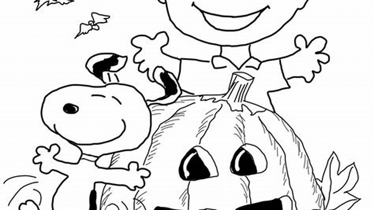 How to Unleash Creativity with Charlie Brown Pumpkin Coloring Pages