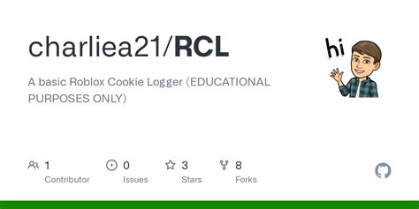 charliea21/RCL: A basic Roblox Cookie Logger  - GitHub