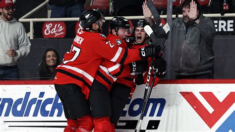 Checkers Score Seven in Rout of Springfield Charlotte Checkers Hockey