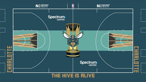 charlotte hornets in season tournament court