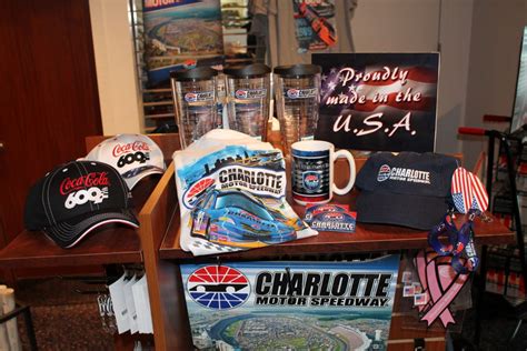 charlotte motor speedway merchandise