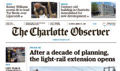 charlotte news and observer north carolina