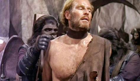 Charlton Heston Laugh Gif Of The Apes 1968 GIFs